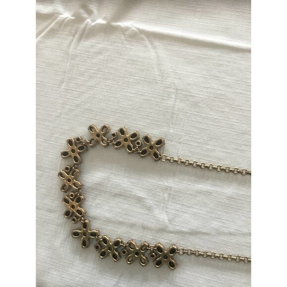 J.Crew Blue and Gold Necklace - Picture 4 of 4